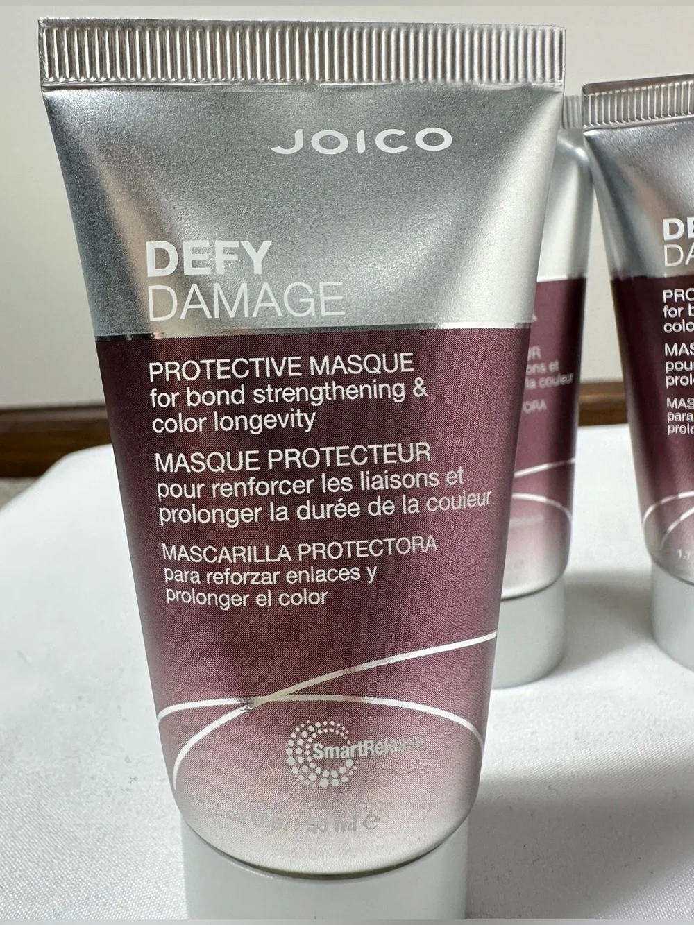 Lot of 4 Joico Defy Damage Protective Masque 1.7oz Travel Size Hair Treatment